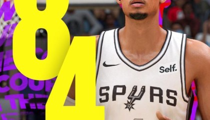 太高了？文班亚马2K24评分84 打破锡安的新秀纪录