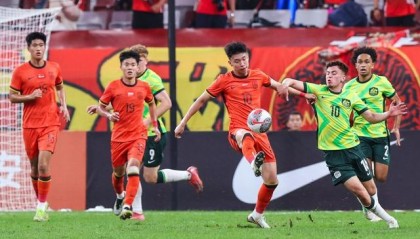 开云平台-中国队守住了！0-0打平出线晋级U23亚洲杯！双方全场竟只有1射正